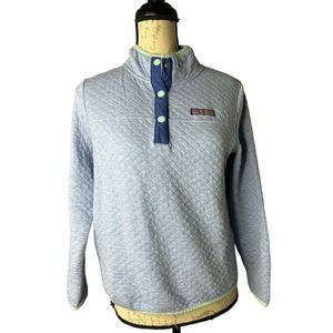 Vineyard Vines - Hydrangea heather‎ quilted classic Shep Shirt, Small